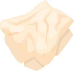 Poster - paper waste sorting icon cartoon vector. can dustbin. sort ecology organic