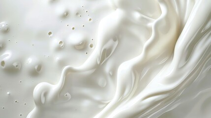 Milk liquid white color drink and food texture background.