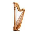 © Tohamina - Harp isolated on transparent background