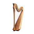 © Tohamina - Harp isolated on transparent background