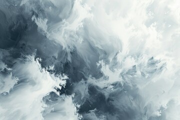 Aufkleber - A black and white photo capturing the beauty of a cloudy sky. Perfect for adding a dramatic touch to any project