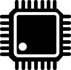 Poster - Electronic chip vector icon. Circuit board isolated on transparent background. Trendy Filled Flat style symbol for mobile apps and website design. Premium pack of icon Chip of credit card icon.