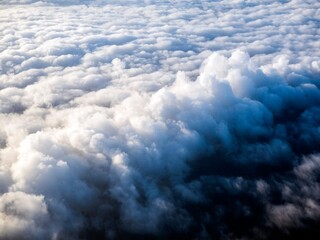 Poster - cloud airplane aerial sky