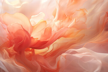 Wall Mural - textured abstract pink: a bright and vibrant splash of colourful magic on a soft silk background