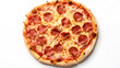 © Oksana_Latysheva - Pepperoni pizza top view isolated on white background