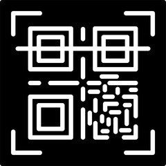 Wall Mural - Qr Code Icon