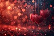 valentine's day, valentine, love, Captivating Valentine background adorned with hearts, creating a warm and romantic ambiance for love-themed designs and heartfelt expressions