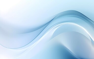 Wall Mural - Abstract light blue background poster with dynamic. generative ai