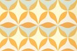 Saffron repeated soft pastel color vector art geometric pattern 