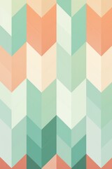 Wall Mural - Sage repeated soft pastel color vector art geometric pattern