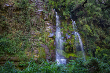 Canvas Print - Waterfall in Ecuador