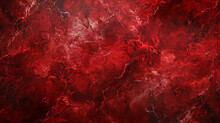 Red Background. Red Rich Marbled Stone Textured Banner