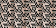 Caucasian style antique kilim carpet motifs patchwork vector seamless pattern wallpaper