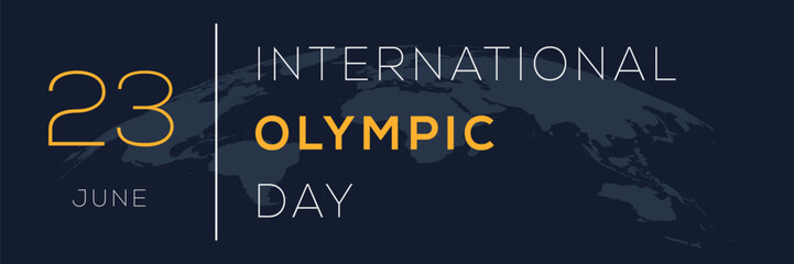 International Olympic Day, held on 23 June.