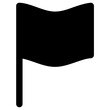 flag icon, vector illustration, simple design, best used for web, banner or presentation