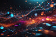 abstract digital tech background