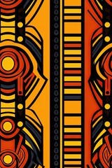 Wall Mural - african pattern