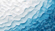 An abstract background featuring an white and blue background, in the style of mosaic-like forms