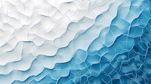 An Abstract Background Featuring An White And Blue Background, In The Style Of Mosaic-like Forms