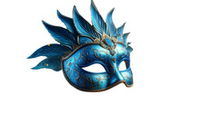Carnival Venician Mask, On A Transparent Backgraund, Generative AI