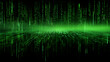 © Konstantinos - Green binary code background on computer screen