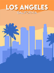 Canvas Print - Los Angeles California United States 