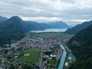 Canvas Print - Interlaken - Switzerland