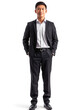 © Rajko - Confident Young Asian Businessman in Suit Isolated Background