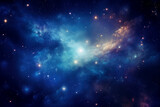 Fototapeta Kosmos - Background of outer star space in galaxy. Astronomy and cosmonaut day concept.