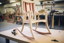 Assembling A Newly Repaired Rocking Chair