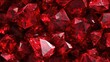 red ruby background with an alluring texture and radiant shine