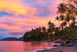 Sunset over Hienghene, New Caledonia
