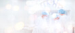 © Parilov - Abstract medical blurred background of operating room, patient lies on table, doctors working laparoscopy