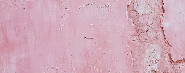 Wall Mural - Cement texture material,  concrete loft texture wallpaper , pink background