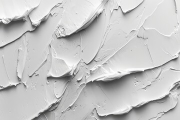 Aufkleber - Close up view of white paint on a wall. Suitable for various design projects