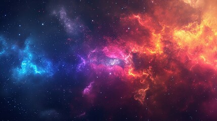 Colorful milkyway galaxy night stars family landscape