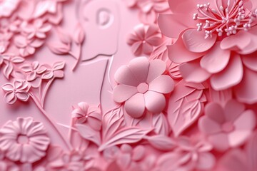 Poster - A close-up view of a clock adorned with beautiful flowers. Perfect for adding a touch of elegance and nature to any project or design