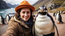 Selfie With Penguin 