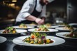 © Geber86 - Professional chef preparing meal in high end restaurant kitchen