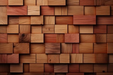 Aufkleber - wooden acoustics panels wallpaper background 
