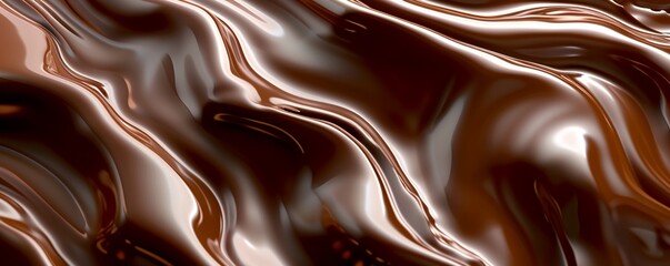 a chocolate swirl with a brown background i