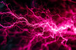 Abstract background of pink lightning