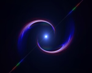 Wall Mural - science fiction wallpaper. beauty of deep space. colorful graphics for background, like water waves,