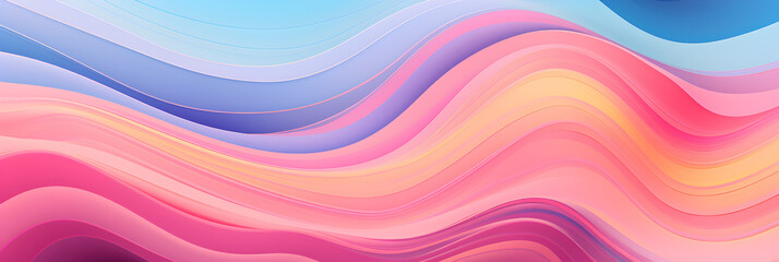 Wall Mural - beautiful abstract wave candy colours background. graphic modern art. digital fantasy effect