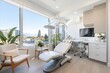 Bright and Modern Dental Office with State-of-the-Art Equipment and Relaxing Ambiance