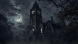 Fototapeta Big Ben - A haunted clock tower