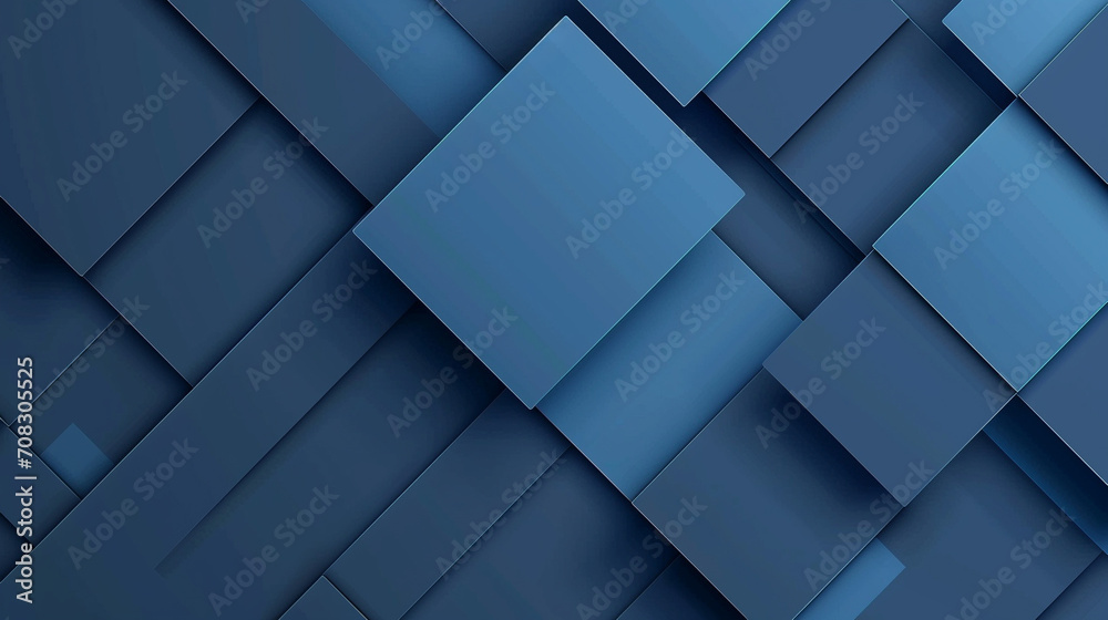 Light blue & dark blue abstract presentation design background.