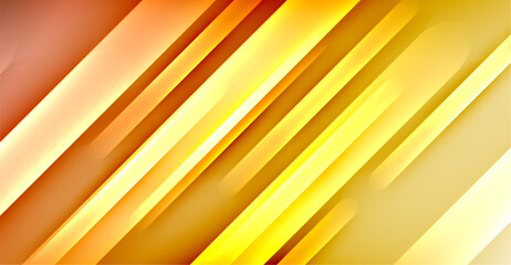  Dynamic Bright Colorful Lines, Shadow Style Stripes Geometric Vector Illustration For Wallpaper, Banner, Background, Card, Book Illustration, landing page