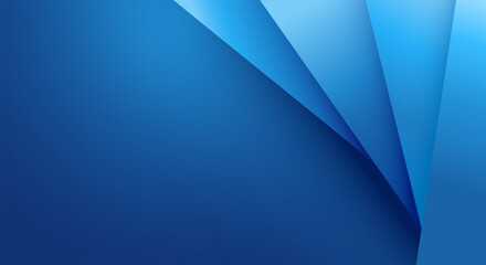 Wall Mural - Blue color geometric gradient illustration graphic vector background. Vector polygonal design for your business background