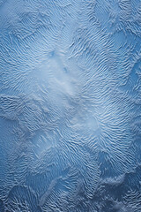 Poster - Simplistic fingerprint design over a background of frosty glass.